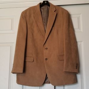 Men's Chaps Camel Sport Coat / Blazer Sz. 44L